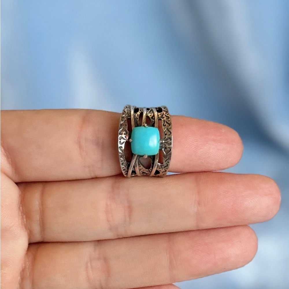 Intricate Turquoise Ring